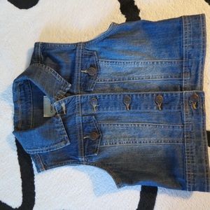 Cherokee Girls Denim Vest